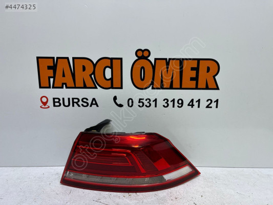 VOLKSWAGEN PASSAT B8 SAĞ DIŞ STOP ORJİNAL LEDLİ