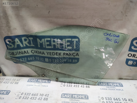 ÇIKMA MİTSUBİSHİ CARİSMA SOL ÖN KAPI CAMI