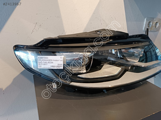 VOLKSWAGEN PASSAT CC SAĞ FAR XENON 2012 2017 3C8941040A C