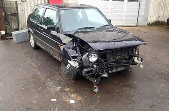 VW GOLF 2 KESME TAVAN ARKA ÇAMURLUK PODYE MOTOR ŞANZIMAN
