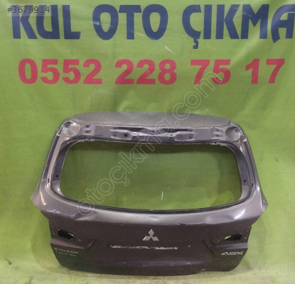 mitsubishi ASX bagaj kapağı