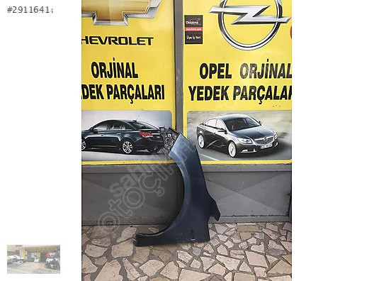 Opel astra j çıkma sol ön çamurluk ORJİNAL OTO