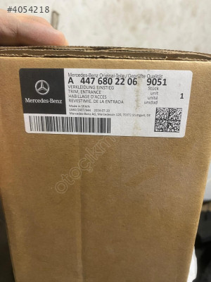 Mercedes Vito W447 sağ sürgülü kapı basamağı A44768022069051 2013