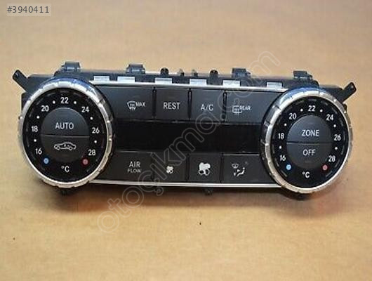 MERCEDES CLS ÇIKMA ORJİNAL KLİMA KONTROL PANELİ