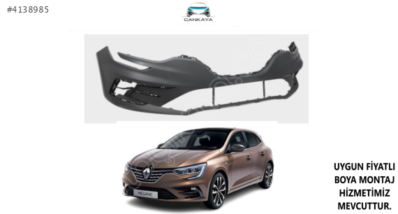 RENAULT MEGANE 2020+ ÖN TAMPON SIFIR  601984810R