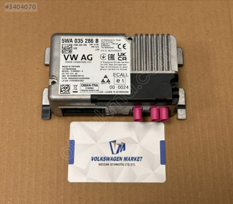 TAIGO TARRACO 19-24 ACİL YARDIM ÇAĞRI KONTROL ÜNİTESİ 5WA035286B