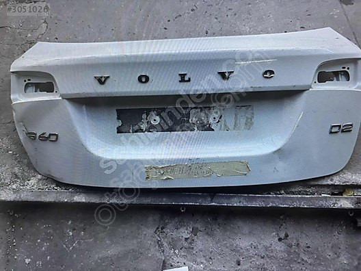 VOLVO S60 SERİSİ BAGAJ KAPAĞI 2010-2013