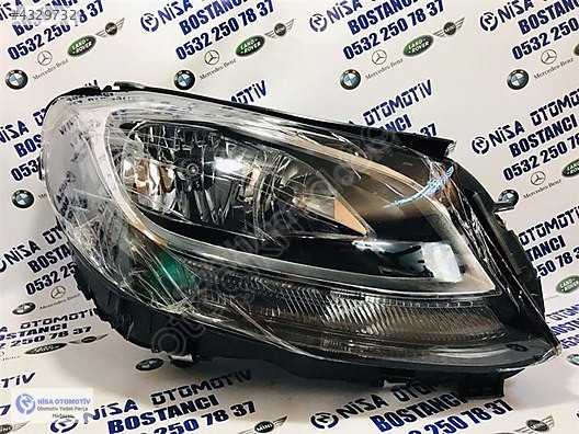 MERCEDES C SERİSİ W205 KASA SAĞ FAR MAKYAJSIZ ORJ A2058200261
