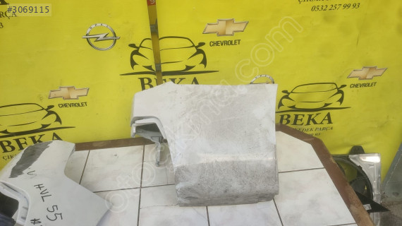 OPEL COMBO E ARKA TAMPON SAĞ KÖŞE UZUN ŞASE