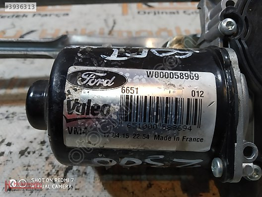 FORD COURİER SİLECEK MOTORU ET76-17500-AD