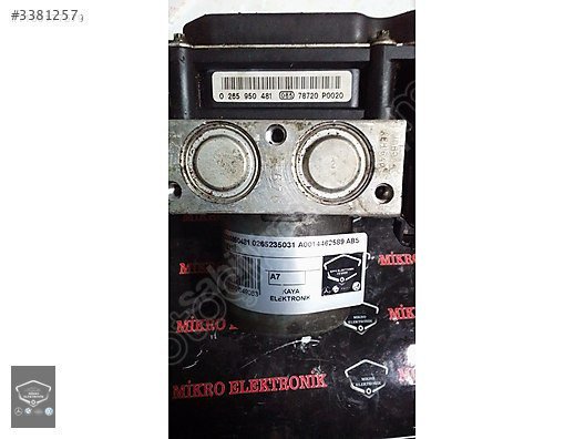MERCEDES SPRİNTER ABS BEYNİ 0265950481 / 0265235031