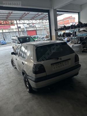 VW GOLF MK3 ARKA TAMPON ORJİNAL ÇIKMA