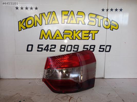 Citroen C5 sağ arka stop tamirli