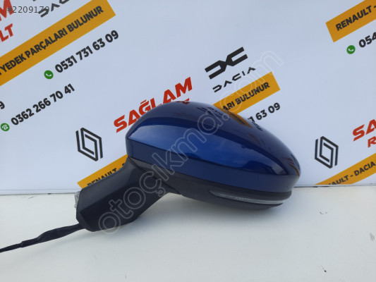 CLİO 5 KATLANIR DEMİR MAVİ SOL AYNA  963026687R