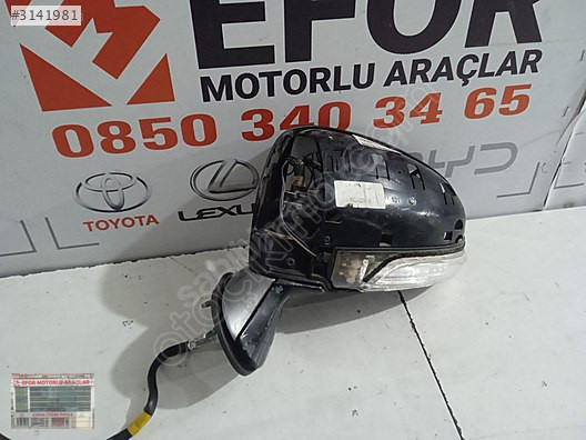 TOYOTA AVENSİS SOL AYNA ÇIKMA ORİJİNAL PARÇA 2010-2013