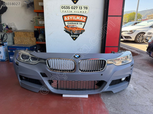BMW 3 SERİSİ F30 M SPORT ÖN TAMPON KOMPLE DOLU SET SIFIR İTHAL
