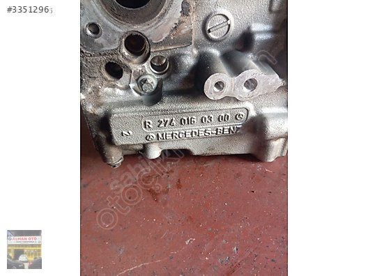 R 274 016 03 00 MERCEDES 274 1.6 SİLİNDİR KAPAĞI