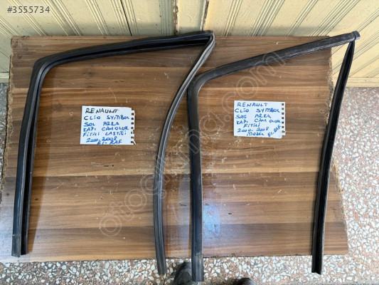00-08 Renault Clio Symbol Sol Arka Kapı Cam Fitili
