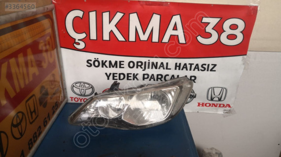 Honda Cıvıc Sol Far Orjinal Çıkma 2006-2012