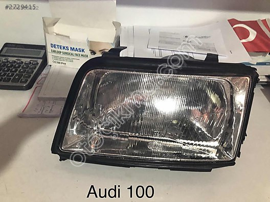 Audi 100 sol far çıkma orjinal