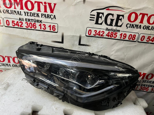 MERCEDES CLA W118 KASA 3 MERCEKLİ SOL FAR ORJİNAL HATASIZ