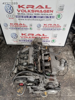 AUDİ A4 1.8 TURBO AEB AWT APU AJL ÇIKMA DOLU KOMPLE MOTOR