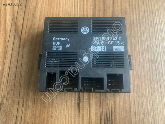 7E0 959 243 D TRANSPORTER SÜRGÜLÜ KAPI MODÜLÜ