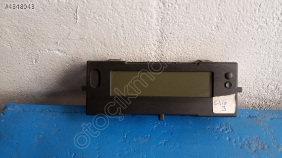 Renault Megane 2 bilgi ekranı