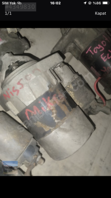 Nissan micra marş dinamosu