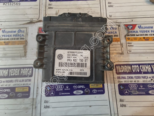 VW JETTA 1.6 ŞANZIMAN BEYNİ 09G927750ET