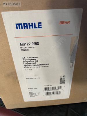 Klima kompresörü mahle hella sıfır