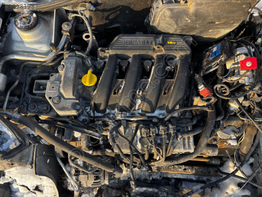 Orijinal RENAULT MEGANE 2 ÇIKMA 1.4 16 Valf K4J KOMPLE MOTOR