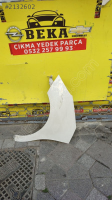 CİTROEN C3 SOL ÇAMURLUK BEYAZ ÇIKMA ORJİNAL YEDEK PARÇA
