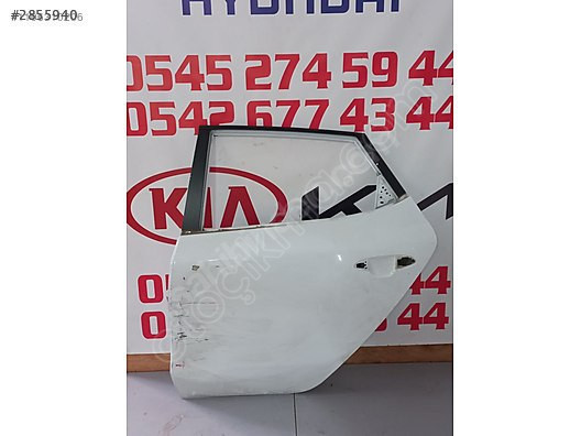 KİA CEED SOL ARKA KAPI 2012-2016 ÇIKMA PARÇA ORJİNAL