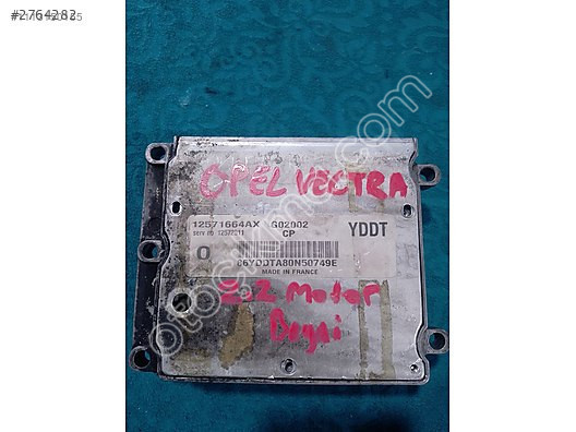 OPEL VECTRA 2.2 MOTOR BEYNİ 12571664AX