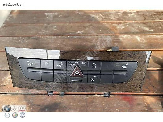 MERCEDES W211/W219 6&#039;LI KONTROL PANELİ/KOLTUK ISITMA CD CHAN
