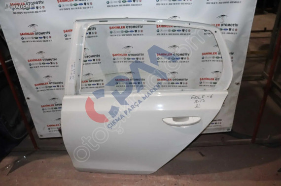 2012 2013 VOLKSWAGEN GOLF 6 SOL ARKA KAPI