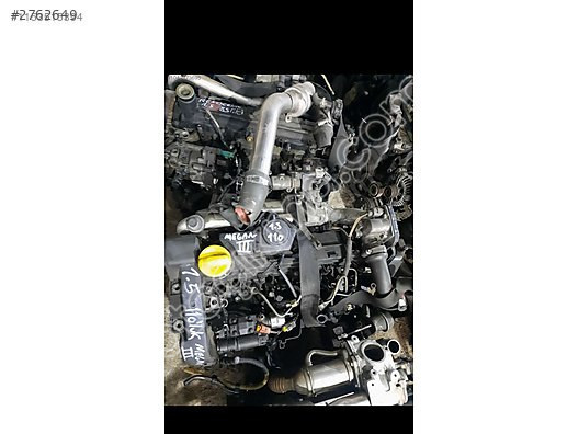 RENAULT MEGAN-3 1.5 110 LUK ÇIKMA MOTOR KOMPLE