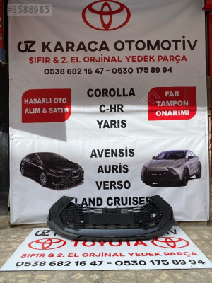 2024-2025 TOYOTA C-HR ÇIKMA ORJİNAL ÖN TAMPON ORTA IZGARASI