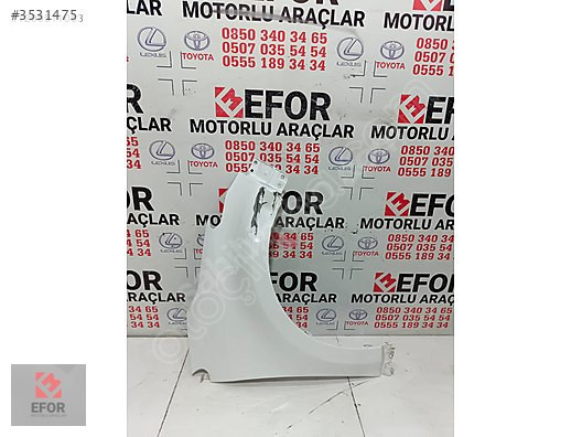 TOYOTA YARİS SAĞ ÖN ÇAMURLUK ORJİNAL ÇIKMA YEDEK PARÇA 19-23