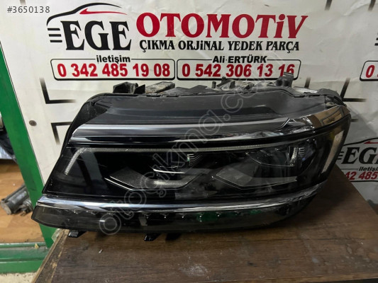 2015/2020 VW TİGUAN LEDLİ MERCEKLİ SAĞ SOL FAR ORJINAL