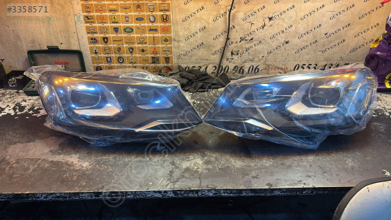 VOLKSWAGEN TOUAREG LEDLİ MERCEKLİ XENON SAĞ-SOL FAR 1ZS010328-05