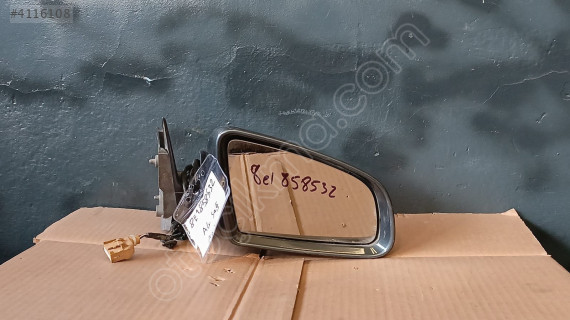 8E1858532 SİYAH DİKİZ AYNASI SAĞ - A4 FÜME
