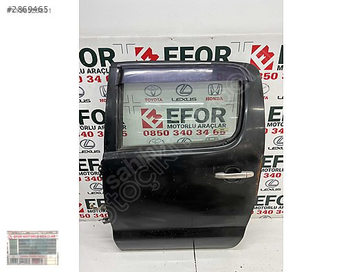 TOYOTA HİLUX SOL ARKA KAPI ÇIKMA ORJİNAL YEDEK PARÇA 05-14