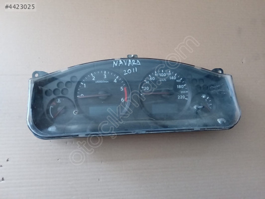 nissan navara 2011 4x2 gösterge/km saati (son fiyat)