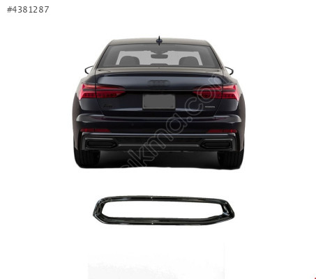 ARKA EGZOZ KAPAĞI SAĞ S-LİNE SİYAH A6 2020-SIFIR 4K0807834A YB9