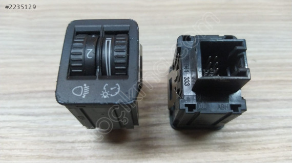 3C0941333 VW PASSAT B6 FAR GOSTERGE ISIK AYAR DUGMESI ORJINA