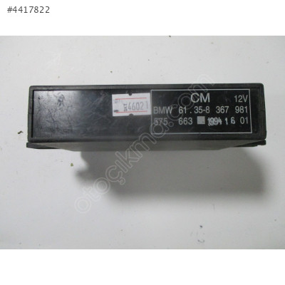 Bmw E36 Kontrol ünitesi Modülü 61.35-8367981