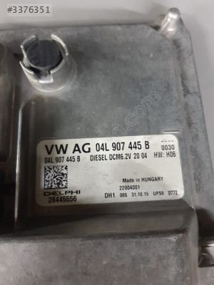 04L907445B DCM6.2 VW GOLF MOTOR BEYNİ