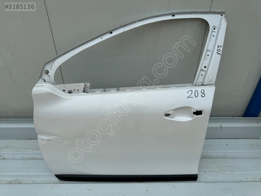 PEUGEOT 208 SOL ÖN KAPI (ORJİNAL BOYASIZ) SEDEFLİ